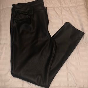 Women’s size 16 coated skinnies
